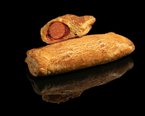 Sausage Pie with Tomato Sauce, Pàtes Feuilletés Saucisse à la sauce tomate, Λουκανικόπιτα με Σάλτσα