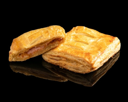 Traditional Ham/Cheese Pie, Pâte feuilletés Jambon/Fromage Traditionnel, Ζαμπόν-Κασέρι Παραδοσιακό